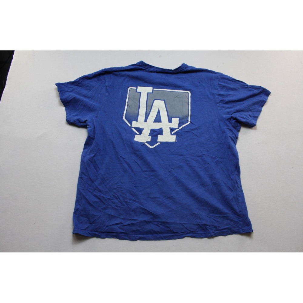 47 Brand T-Shirt Men Extra Large Blue Excellent LA Dodgers Graphic Tee
